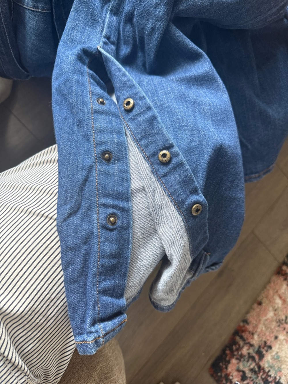 Pilcro and the Letterpress wide leg high waited jeans size 30 - Picture 6 of 7